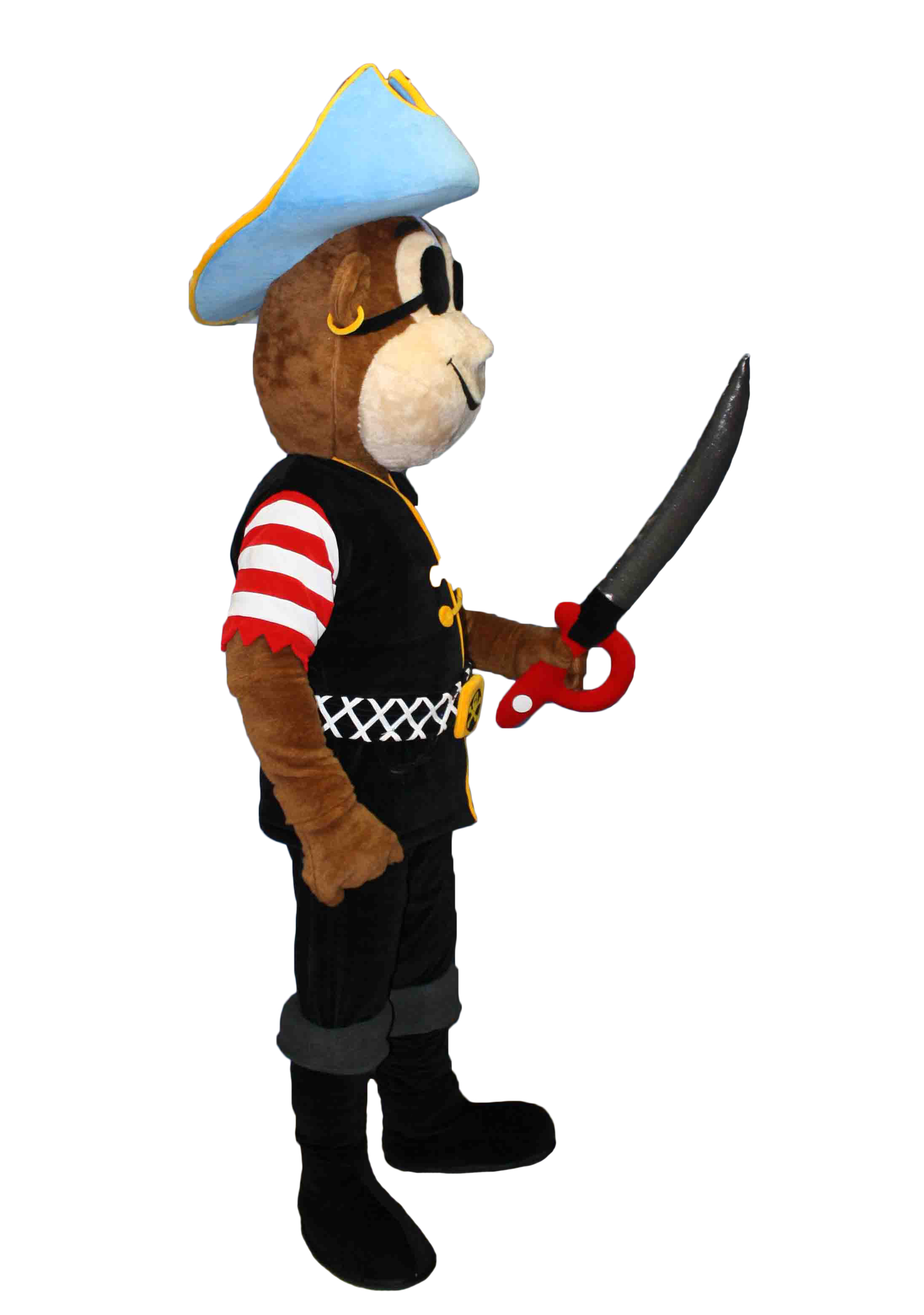 MASCOTTE SINGE - L'ILE AU TRESOR