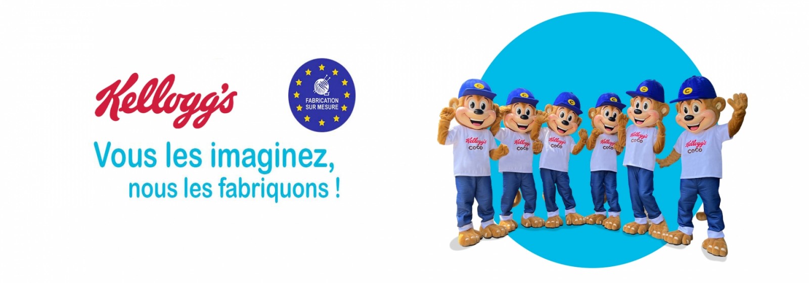 Mascotte sur-mesure KELLOG'S - Peluches sur-mesure KELLOG'S - Fabricant de mascottes et peluches