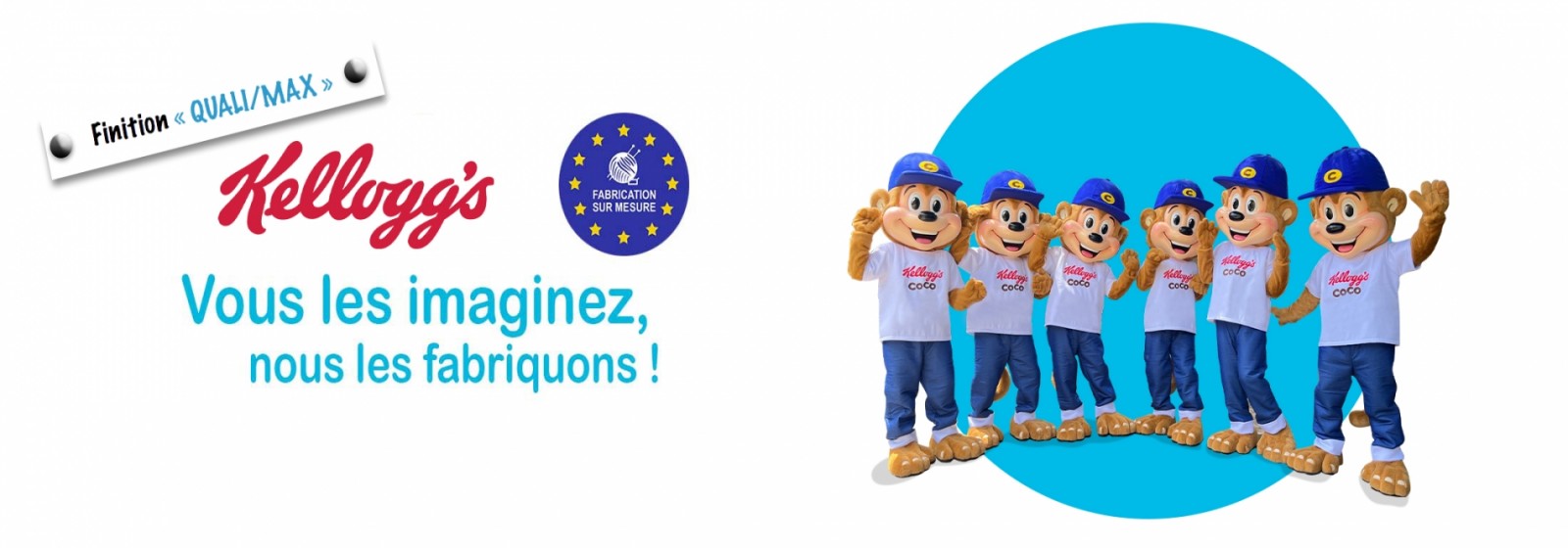 Mascotte sur-mesure KELLOG'S - Peluches sur-mesure KELLOG'S - Fabricant de mascottes et peluches